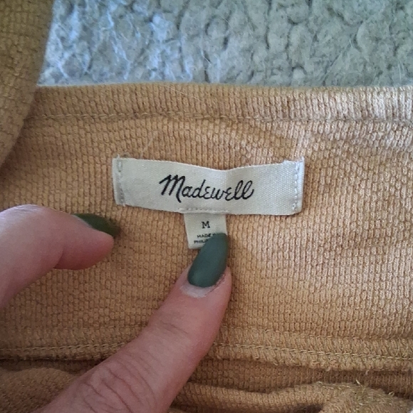 Madewell Tan Twist-Front Tank Top - Picture 2 of 6